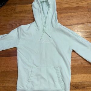Light blue/ teal Hollister sweatshirt